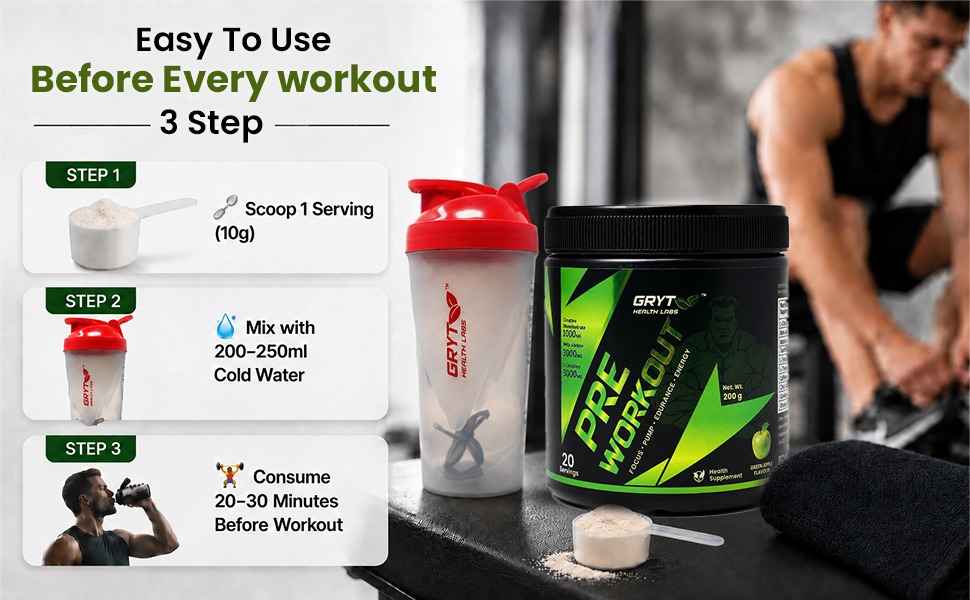 Pre Workout Supplement for Energy and Fitness (Pack of 2 — contains 2 units) - Image 8