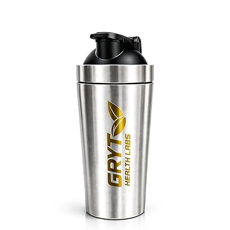 Steel Shaker Bottle for Gym and Fitness Workouts - Image 2
