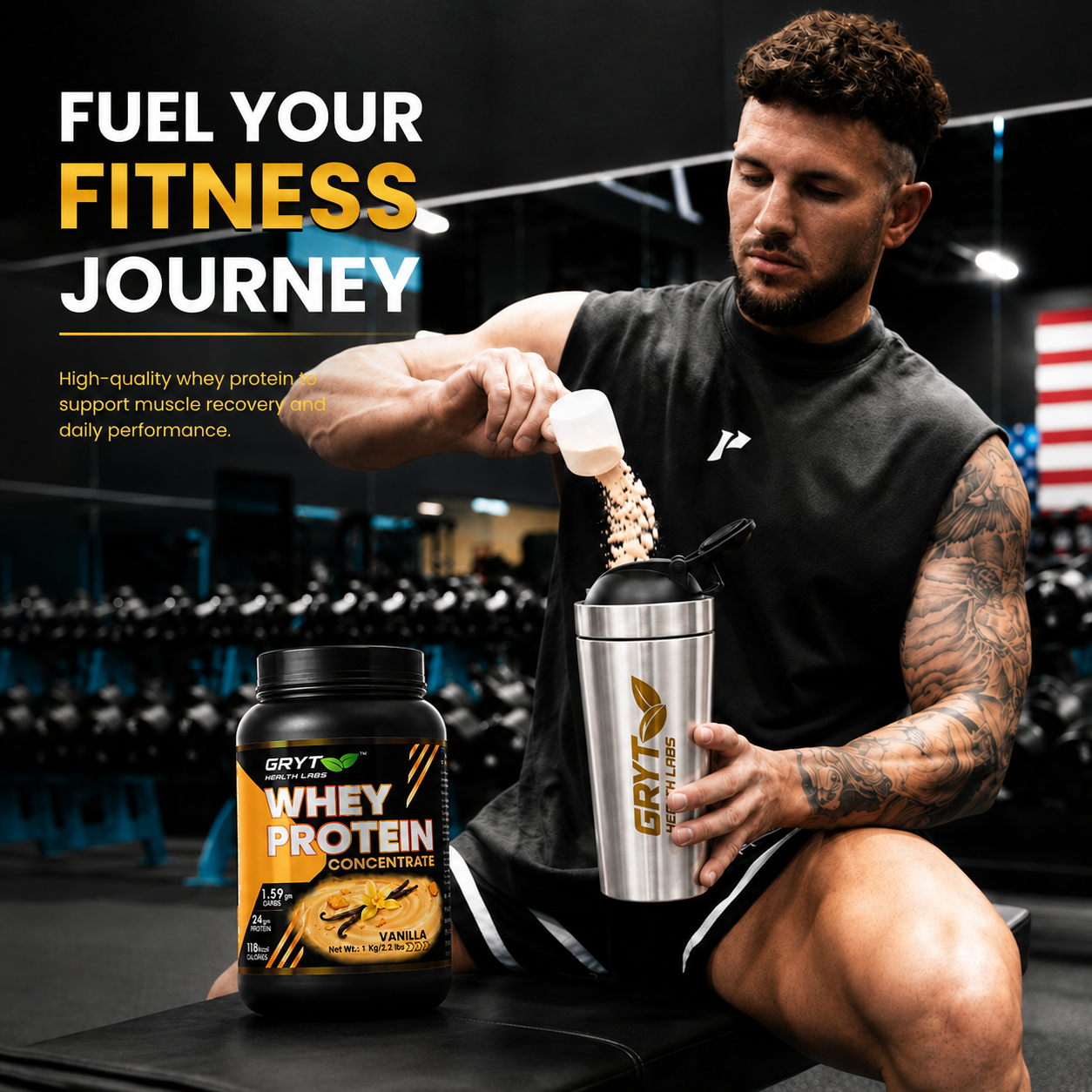 Vanilla Whey Protein Concentrate for Daily Fitness - Image 6