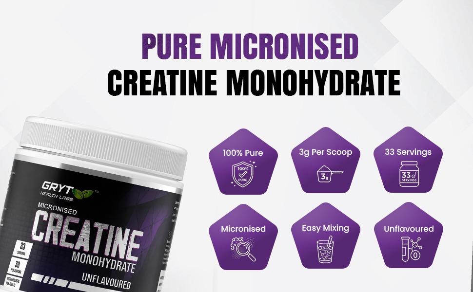 Unflavoured Creatine Monohydrate for Fitness Goals (Pack of 2 — contains 2 units) - Image 5