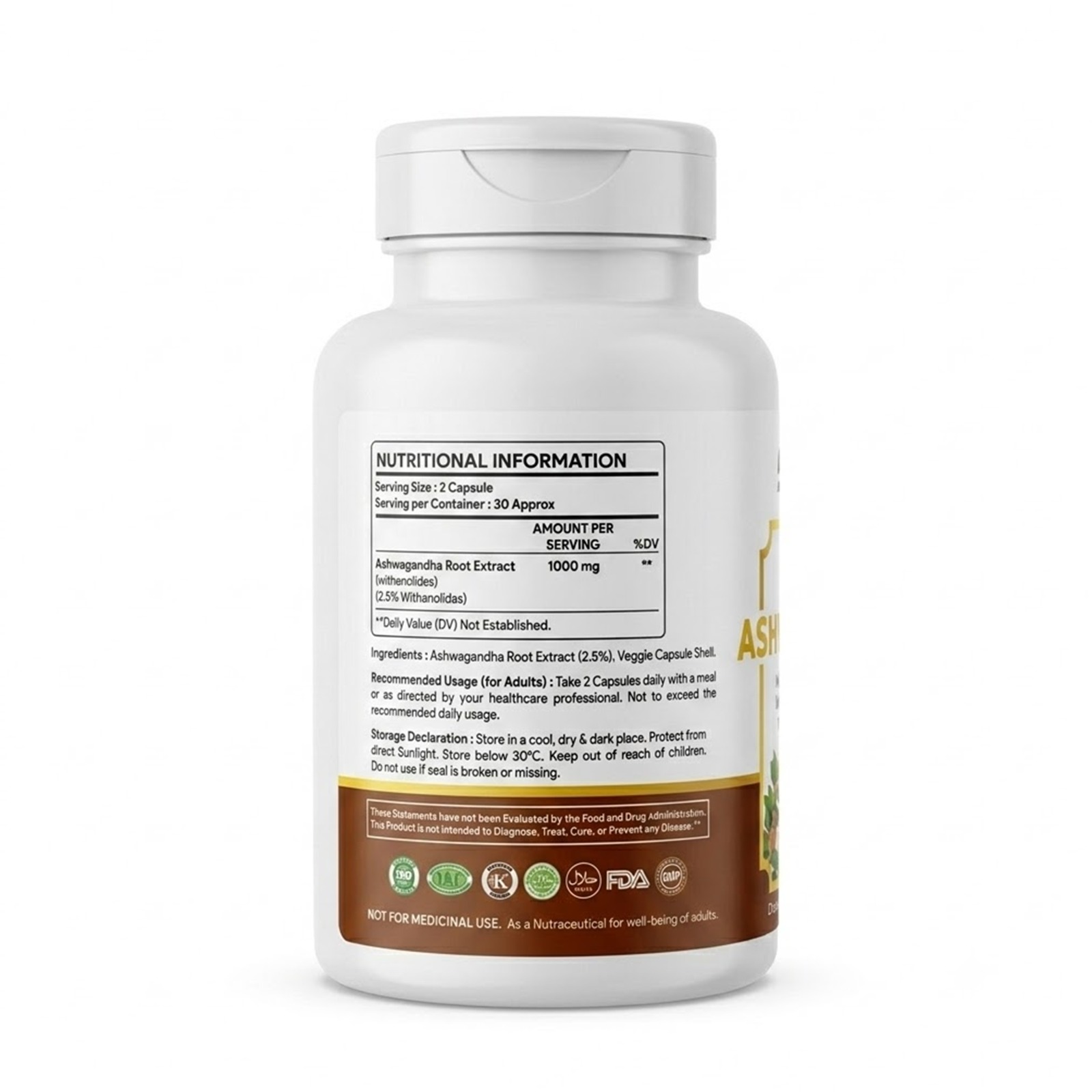 Ashwagandha Capsules for Stress and Energy Support - Image 3
